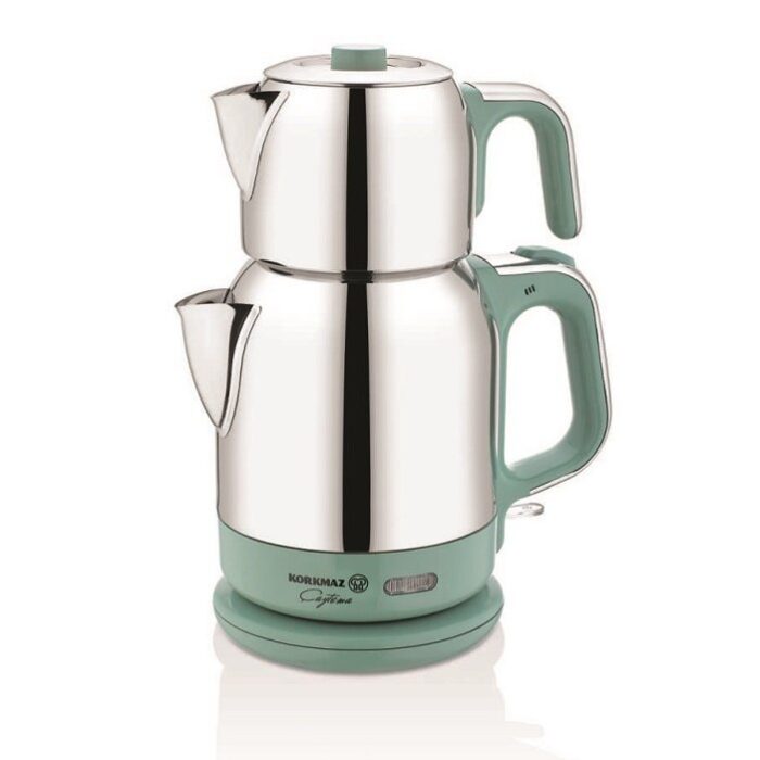 Turkish Electric Tea Maker (Tea Theme Turquoise)