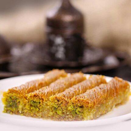 Turkish KadayÄ±f with Pistachio Burma