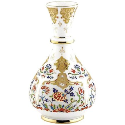 Turkish Kütahya Porcelain Handmade Vase 14