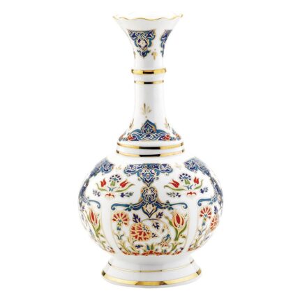 Turkish Kütahya Porcelain Handmade Vase 21