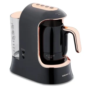 Korkmaz Kahvekolik Deluxe Aqua Kahve Makinesi BlackRosegold A862 04