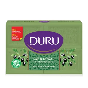 Turkish soap olive oil essence Duru natural soap bar pack