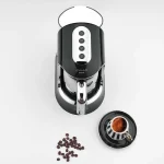 Turkish Kahvekolik Aqua Black/Chrome Automatic Coffee Machine-Korkmaz - Image 4