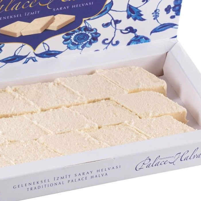 İpek Sade Saray Helvası-show Traditional Turkish Sultan Floss Halva (Plain) – İpek - Image 1