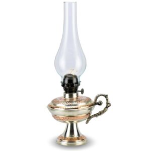 Turkish Copper Oil Lamp Handcrafted - Mirsultan