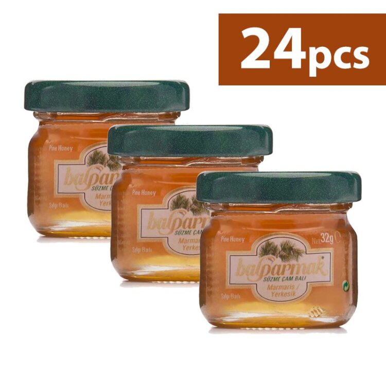Turkish Pine Forest Honey Mini Jar (24 x 32g) - Balparmak