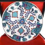Turkish Iznik Tile Ceramic Plate Handmade - Anatolia