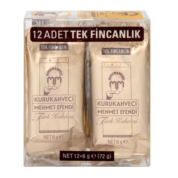 Mehmet Efendi Turkish Coffee 12x6g