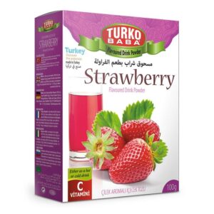 Turkish Strawberry Powder Tea Oralet - Turko Baba