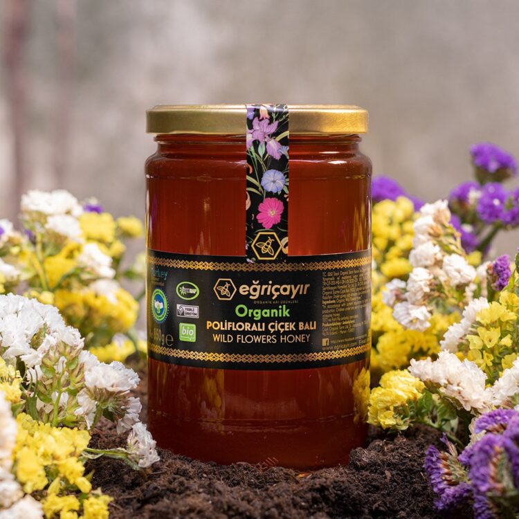 Turkish Natural Organic Flower Honey with Polyflora (Multi Flowered) - Egricayır