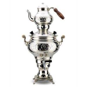 Turkish Copper Samovar Coal-fired Handcrafted - Sultan