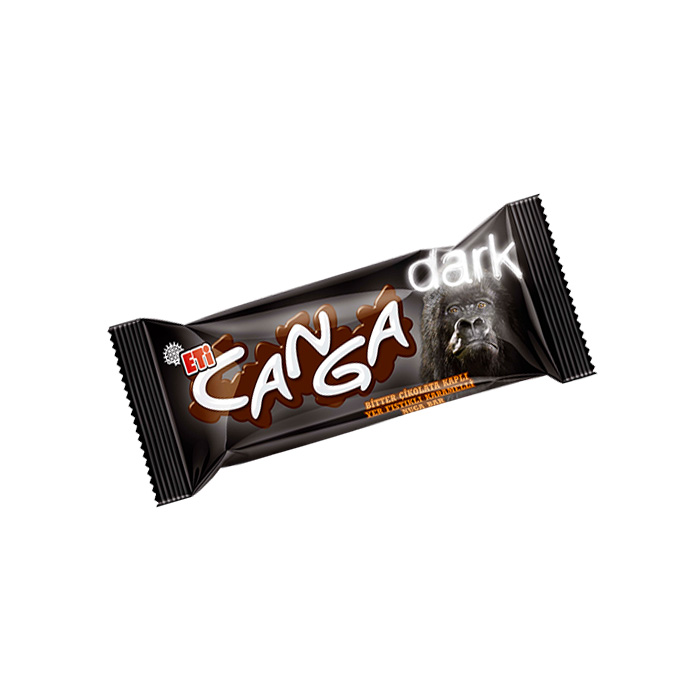 Turkish Canga Dark Chocolate with Peanut and Caramel - Eti