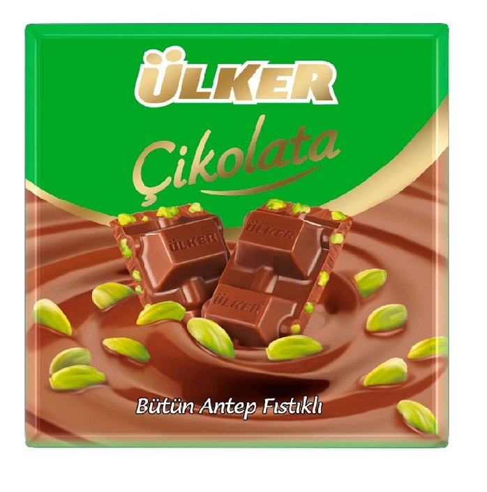 doden Dreigend Kikker Turkish Chocolate with Antep Pistachio - ÜLKER - Online Turkish Shopping  Center