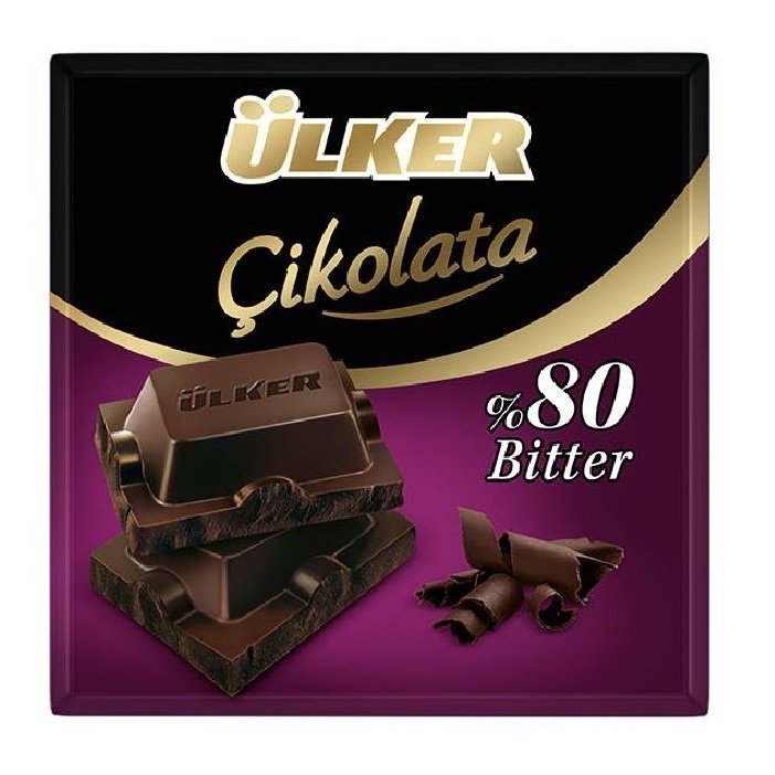 Turkish Dark Chocolate with Cocoa - ÜLKER