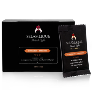 Selamlique Cinnamon Turkish Coffee Sachets