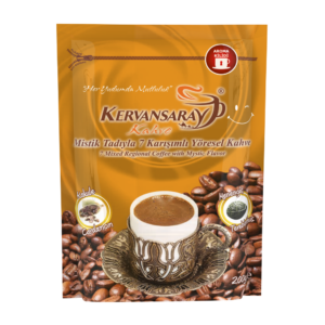 Kervansaray 7 Mixed Regional Turkish Coffee with Mystic Flavor 200g