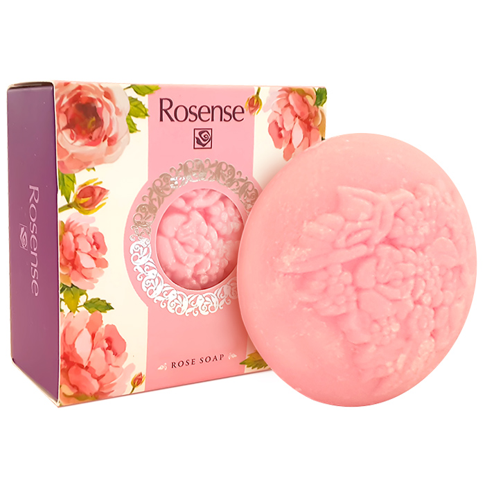 Turkish Natural Care Soap with Real Rose Leaves - Rosense