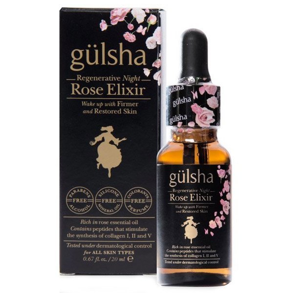 Gülsha Turkish Regenerative Night Rose Elixir Oil - Pure (20ml)