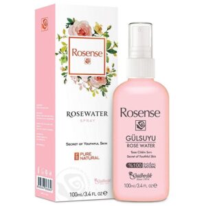 Rosense Natural Traditional Turkish Rose Water Essence-Spray