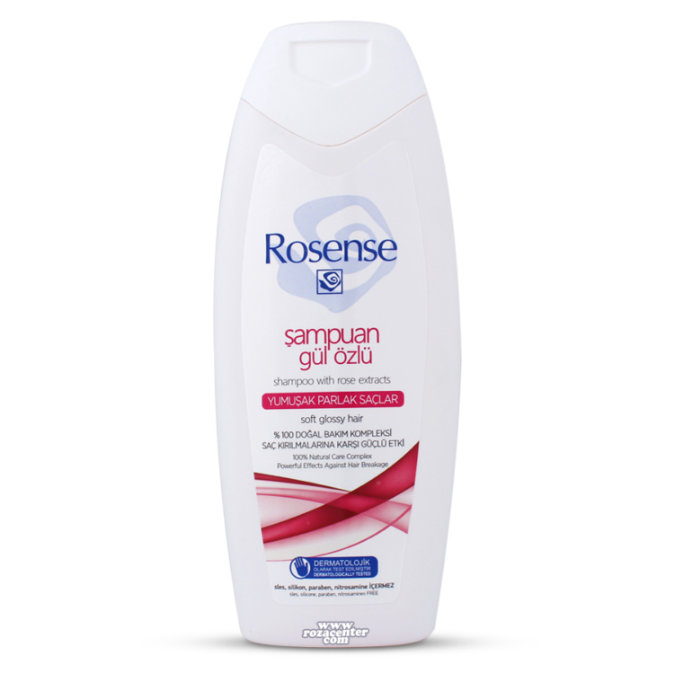 Rosense Shampoo with Rose Extracts (%100 Natural)