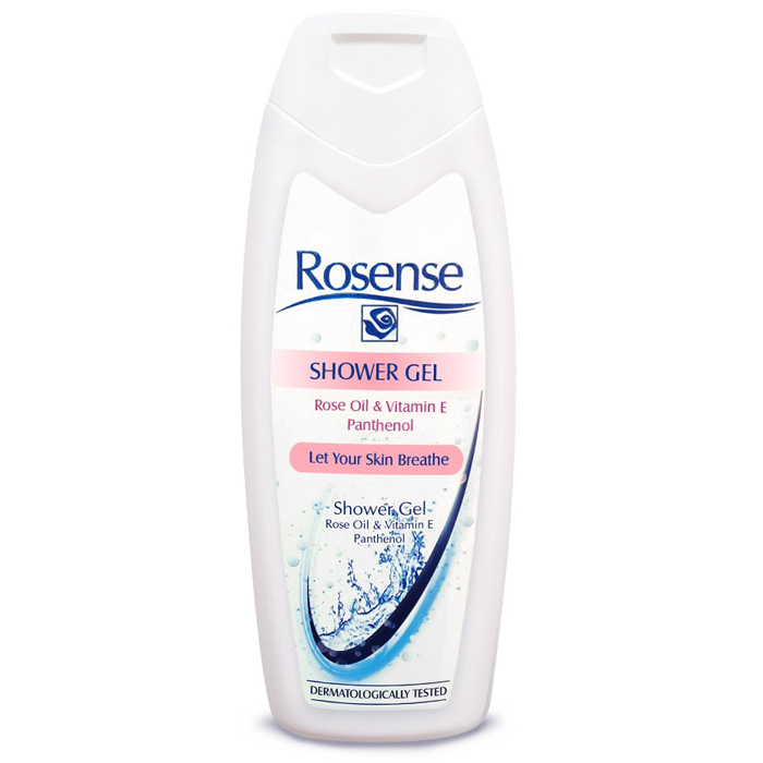 Rosense Shower Gel with Rose Extracts (%100 Natural)