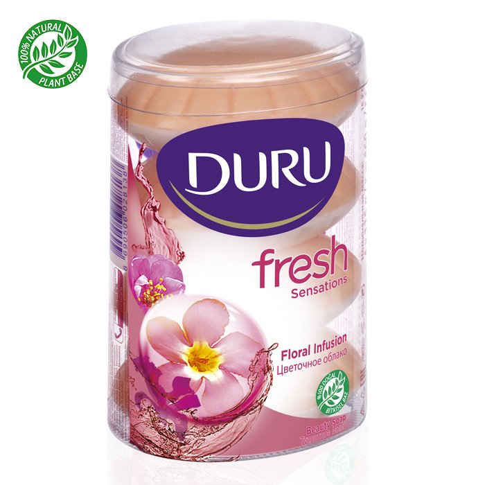 Turkish Soap Natural Floral Infusion - Duru