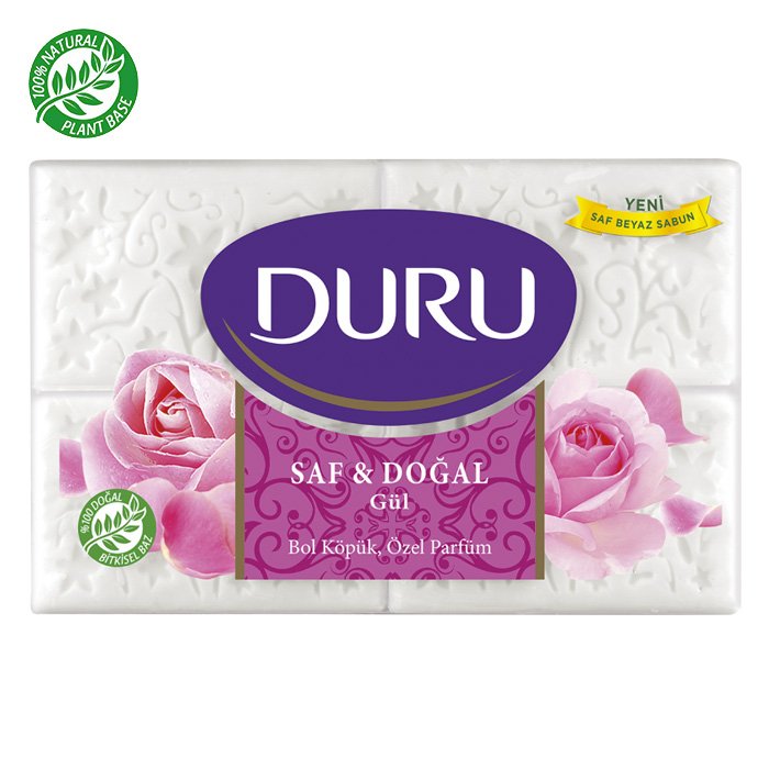 Turkish Soap Pure & Natural Rose - Duru