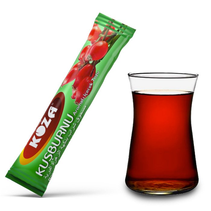 Turkish Rosehip Flavored Powder Single-Use Drink (50pcs)