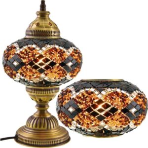 Turkish Mosaic Desktop Lampshade Lamp - Çakır