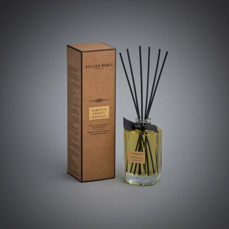 Tobacco Leaves Scented Bamboo Stick Air Freshener - Atelier Rebul