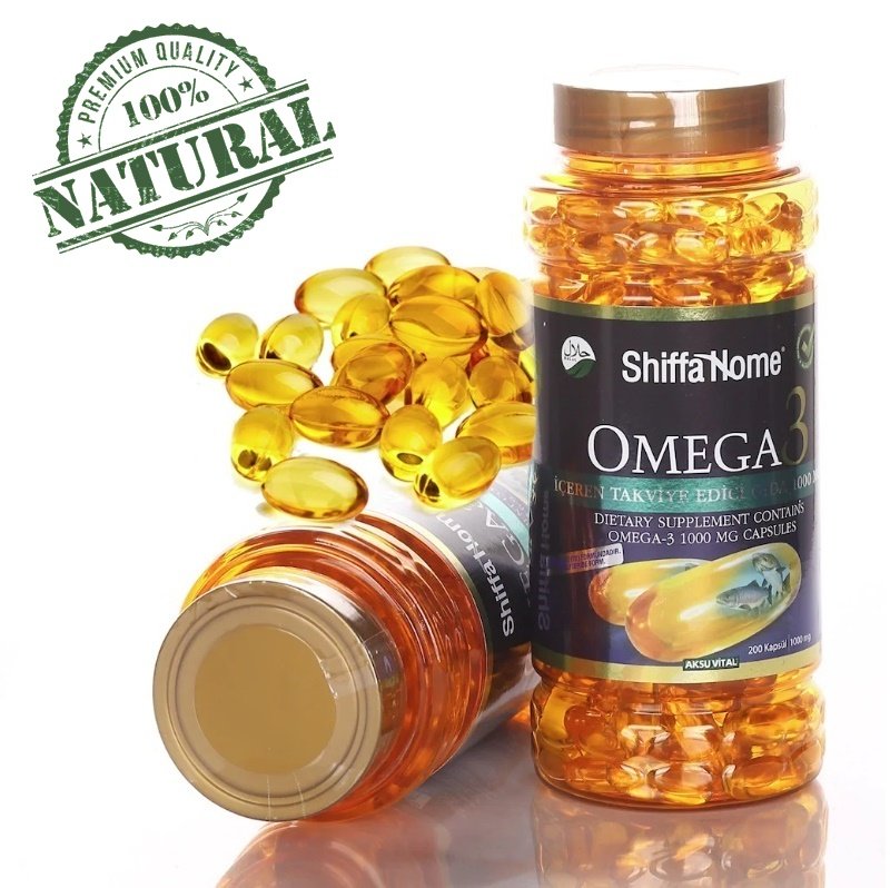 Nutteloos Distilleren Floreren Turkish Herbal Supplement-Omega 3 (DHA-EPA) Capsules/1000 mg - Online  Turkish Shopping Center