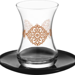 Lav Turkish Tea Glass Set-Divan (12pcs)