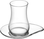 Lav Turkish Tea Glass Set-Eva (12pcs)