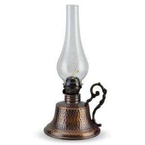 Turkish Copper Oil Lamp Handcrafted - Kandil