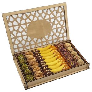StamboulBazaar Premium Assorted Dried Fruit/Dried Nuts (Cage Box)