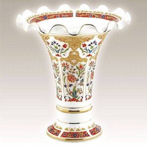 Turkish Kütahya Porcelain Handmade Vase 8