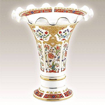 Turkish Kütahya Porcelain Handmade Vase 8